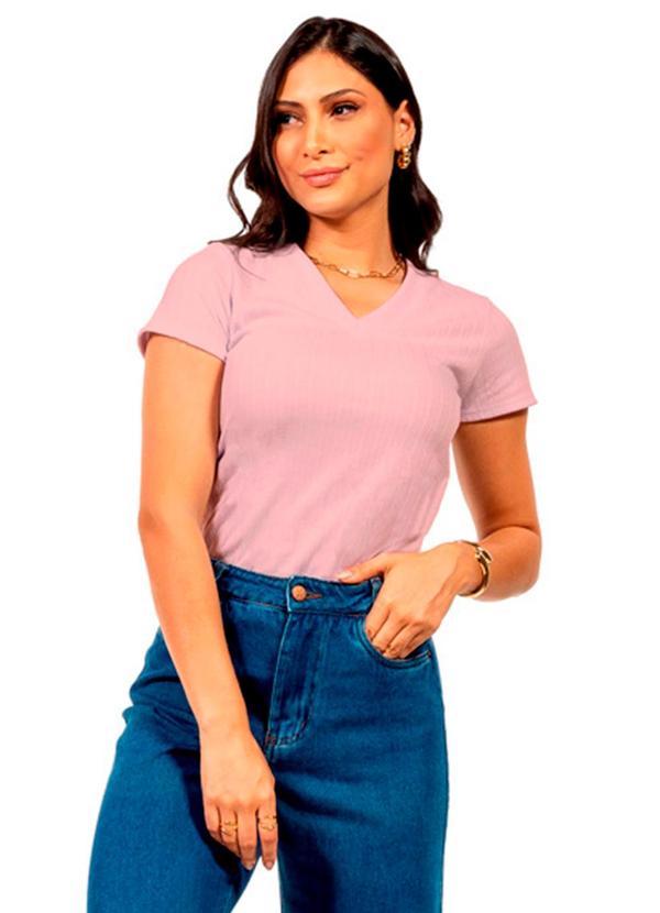 Blusa Ribana Feminina Rosa