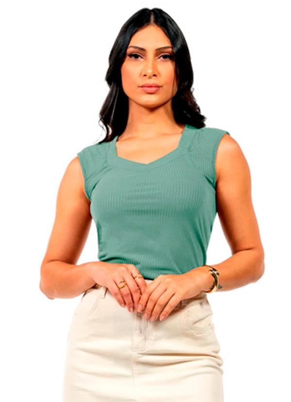 Blusa Ribana Feminina Verde