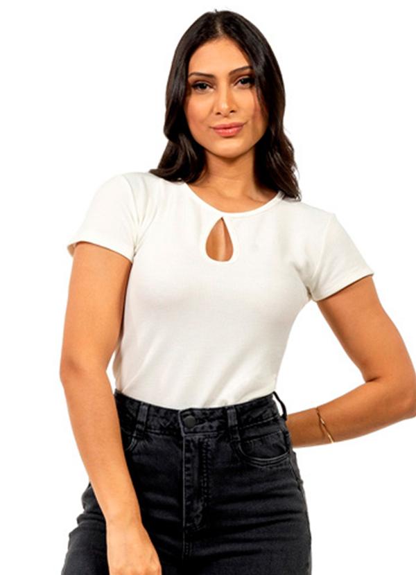 Blusa Termal Feminina Off White