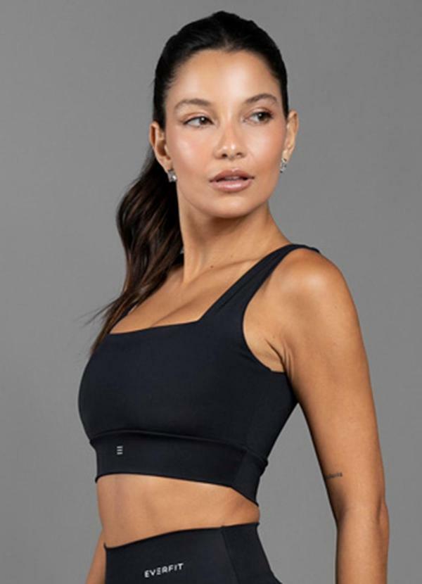 Vista 2 Top Moving Fit Preto Everfit Everfit