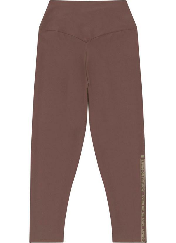 Vista 2 Calça Capri Dry Uv50+ Marrom Malwee Malwee