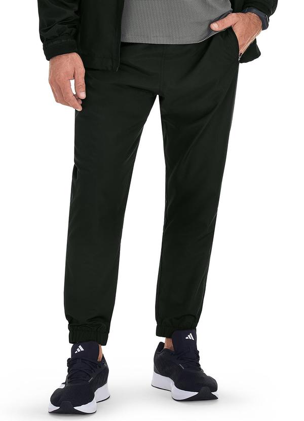 Vista 2 Calça Fitness Masculina sem Costura Preto Zee Rucci Zee Rucci