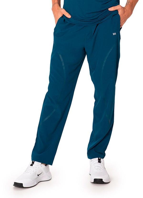 Calça Masculina Runner Active Azul Petróleo