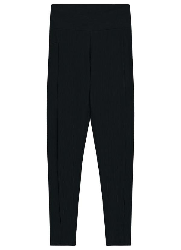 Calça Legging Canelada Active Preto