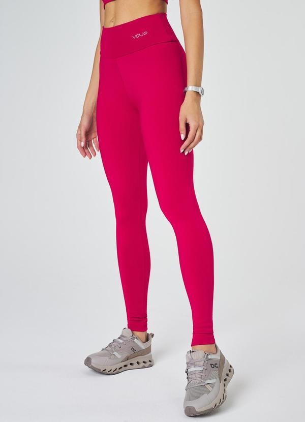 Calça Legging Fit-Tech Essential Magenta