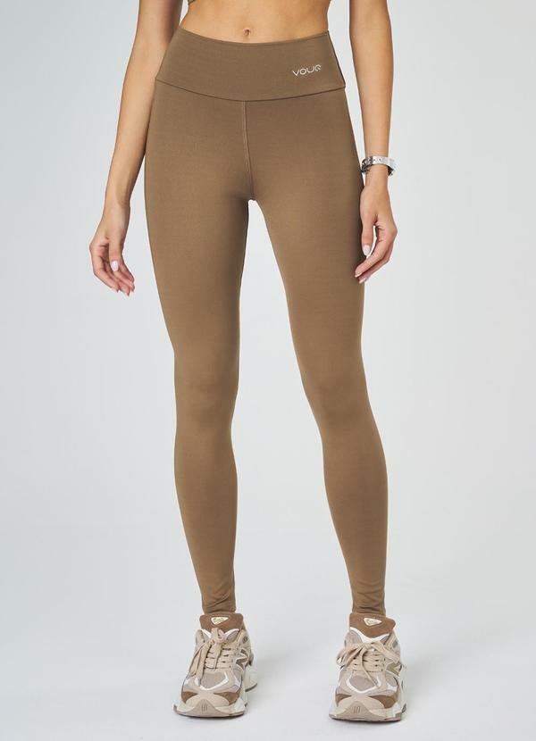Calça Legging Fit-Tech Essential Mocha