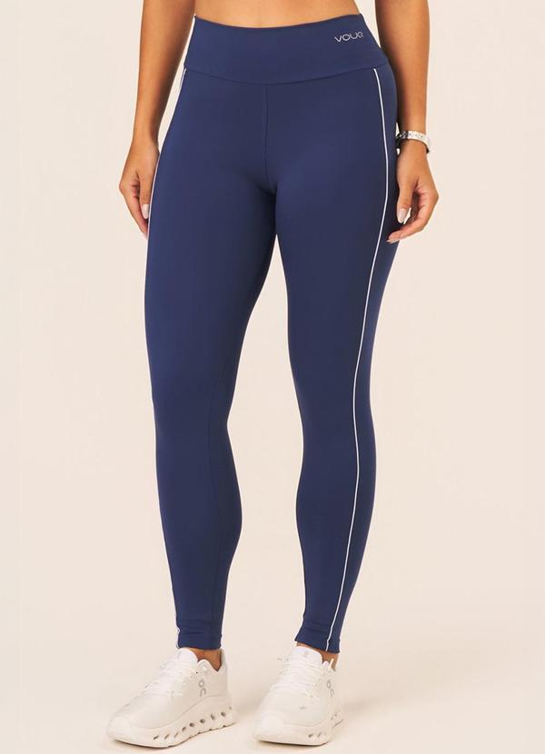Calça Legging Fit-Tech Line Azul Space