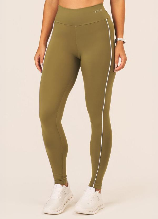 Calça Legging Fit-Tech Line Verde Militar