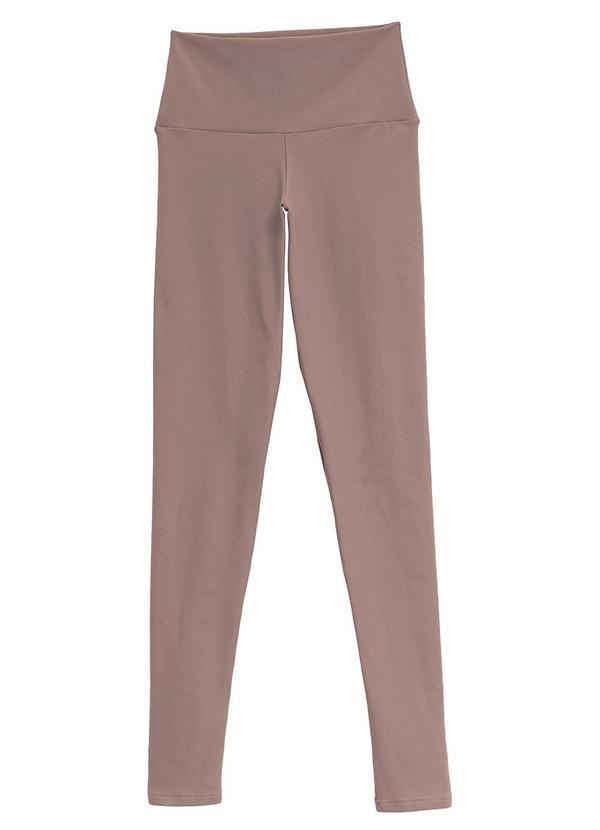 Calça Legging Malha Eco Active Taupe