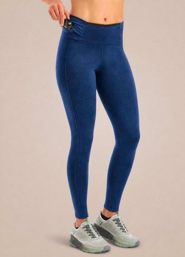 Legging Feminina Blackout Azul