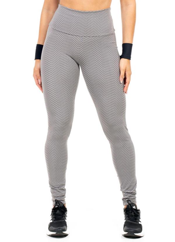 Legging Feminina Fitness Cinza
