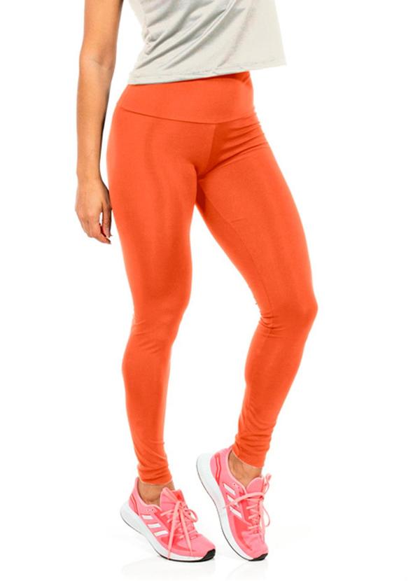 Vista 2 Legging Feminina Fitness Marrom Cobertura Cobertura