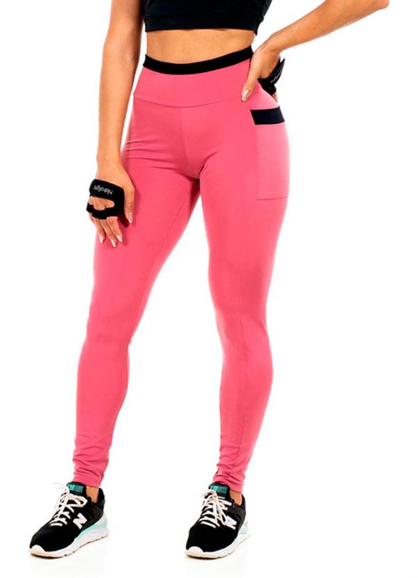 Legging Feminina Fitness Rosa