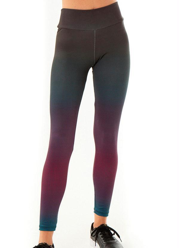 Vista 2 Legging Fitness Feminina Preto Endless Endless
