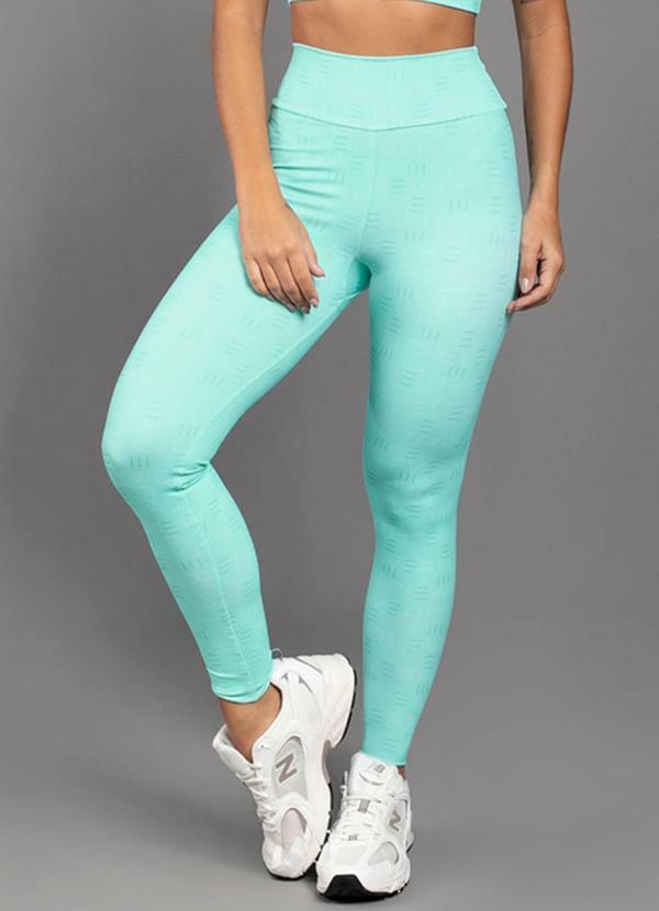 Vista 2 Legging Lettering Verde Everfit Everfit