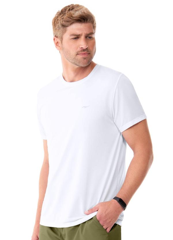 Vista 2 Camiseta Fitness Masculina Dry Branco Zee Rucci Zee Rucci