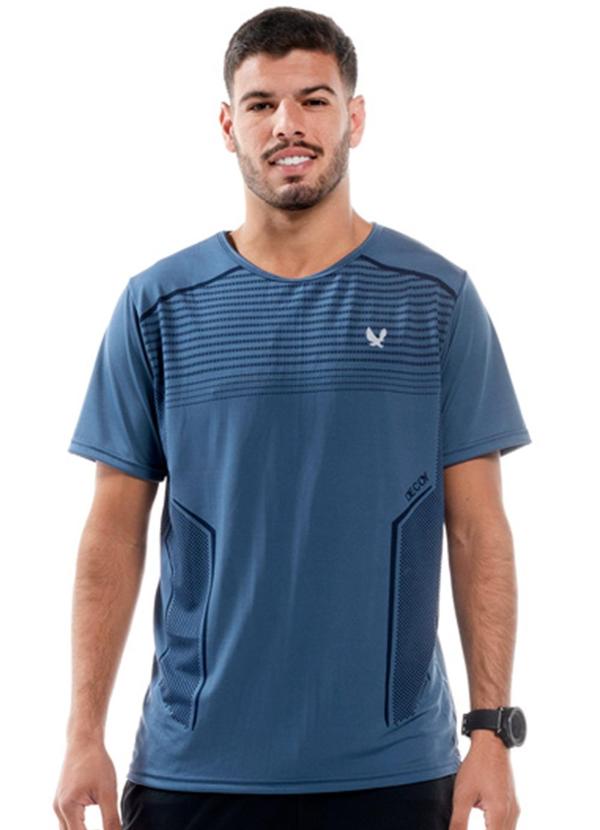 Camiseta Masculina Azul