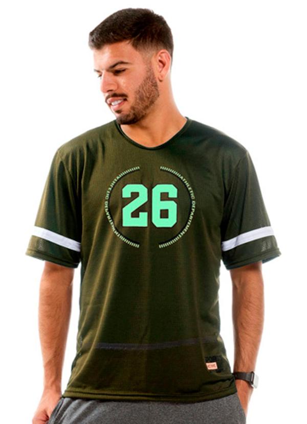 Camiseta Masculina Verde
