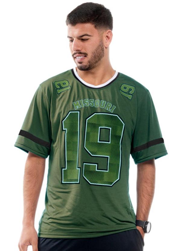 Camiseta Masculina Verde