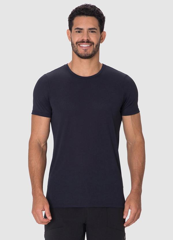 Camiseta Slim Dry Fit Active Preto