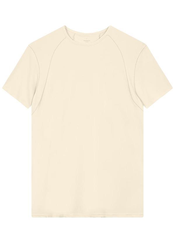 Camiseta Slim Uv Active Off White
