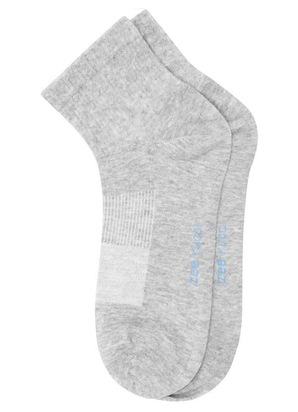 Vista 2 Meia Cano Curto Cinza Zee Rucci Zee Rucci
