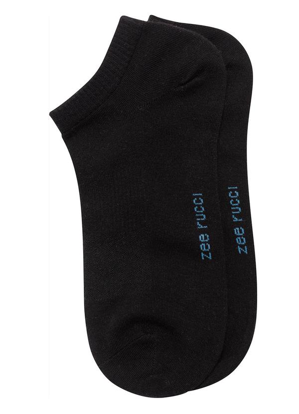 Vista 2 Meia Cano Invisível Preto Zee Rucci Zee Rucci