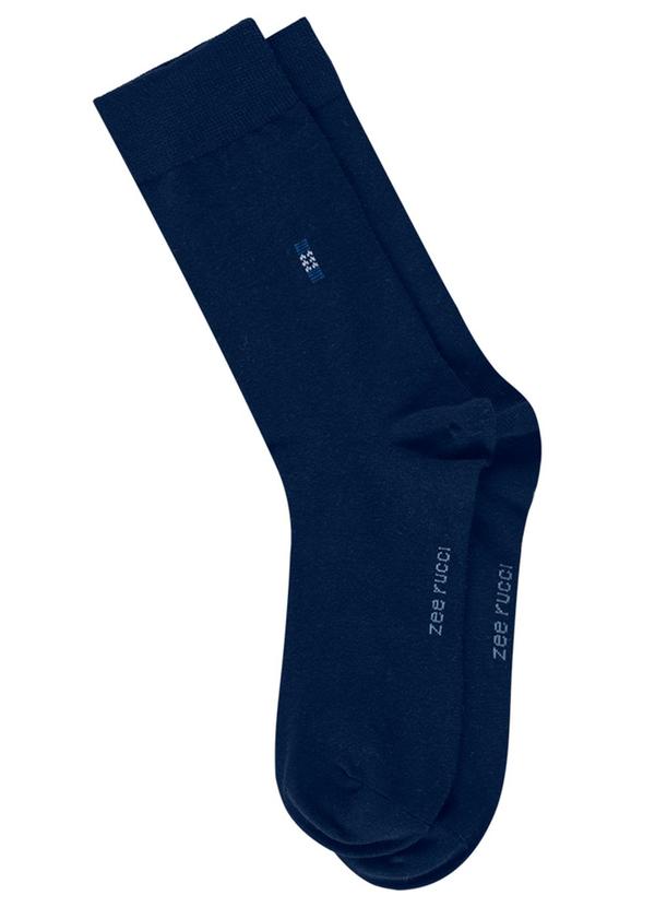 Vista 2 Meia Casual Cano Alto Navy Azul Zee Rucci Zee Rucci