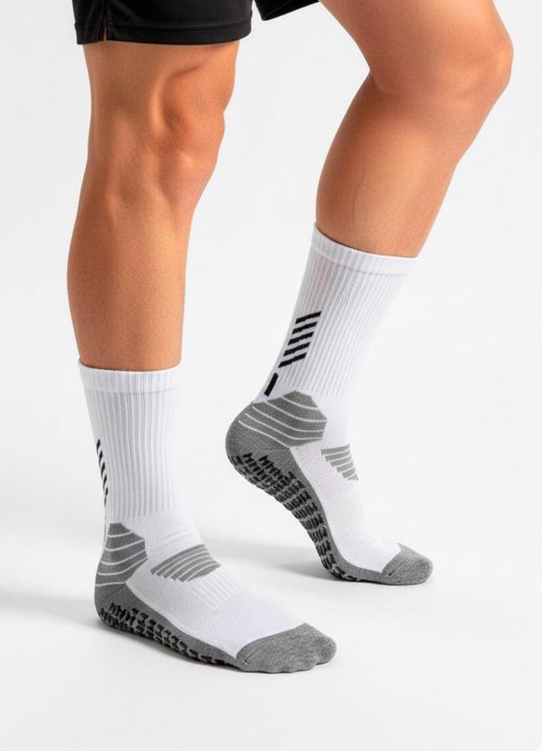 Meia de Futebol Pro Socks Branco