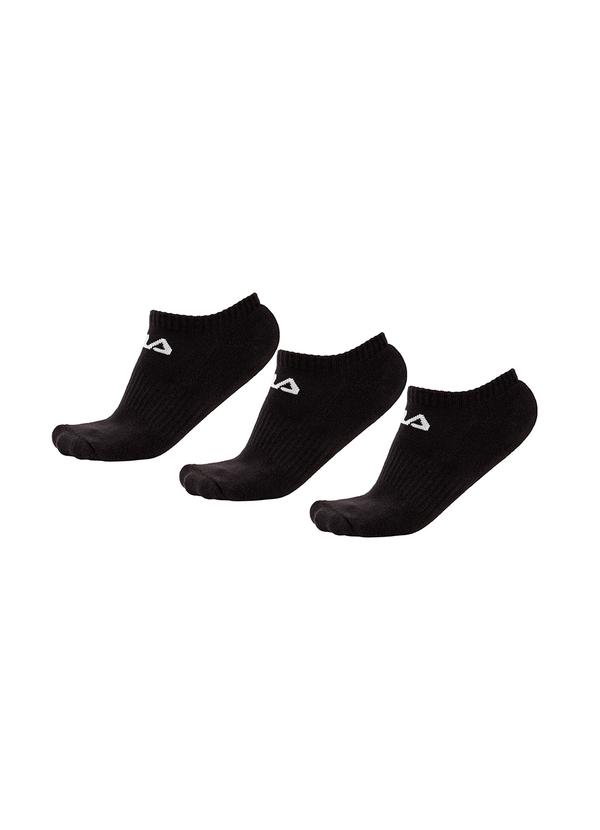 Vista 2 Tripack Unisex Cano Curto Preto Fila Fila