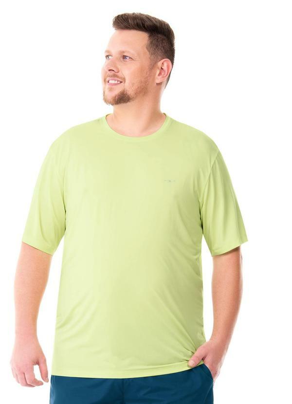 Camiseta Fitness Plus Dry Verde