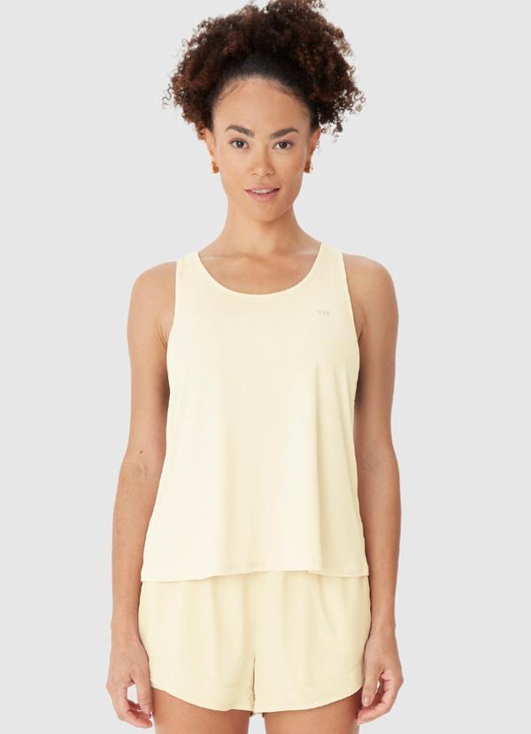 Regata Alongada Malha Dry Off White