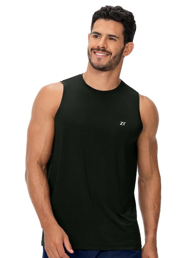 Regata com Elastano Alta Absorção Preto