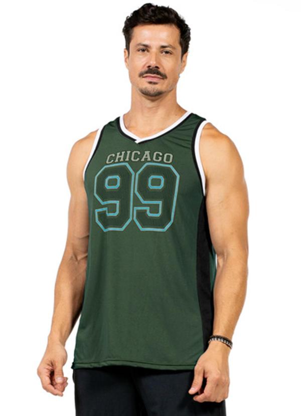 Vista 2 Regata Machão Masculina Verde Decoy Decoy