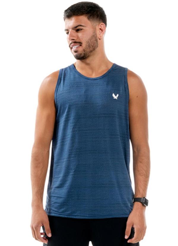 Vista 2 Regata Masculina Fitness Azul Decoy Decoy