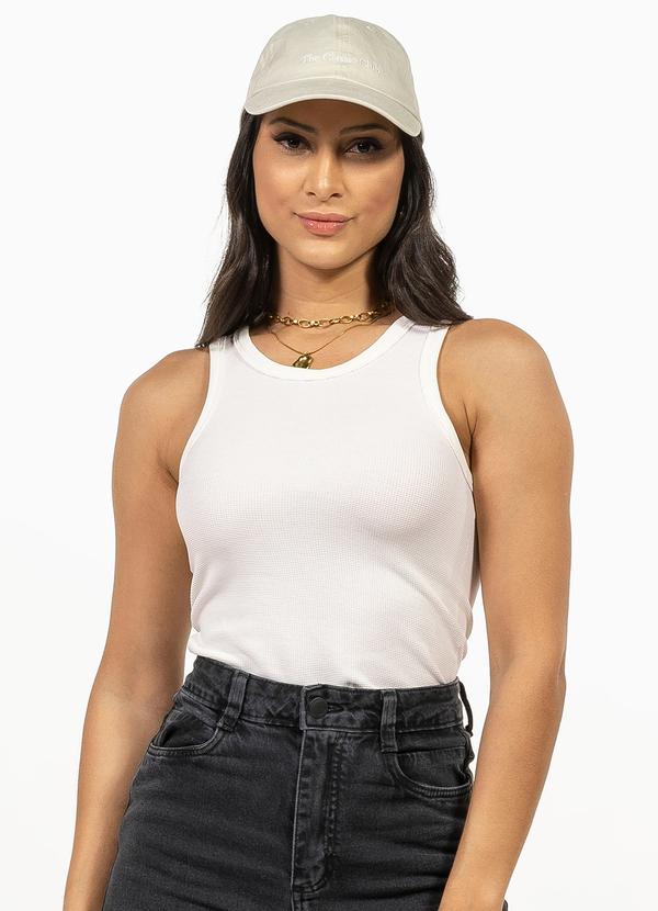Regata Termal Feminina Off White