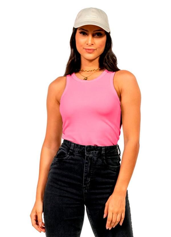 Regata Termal Feminina Rosa