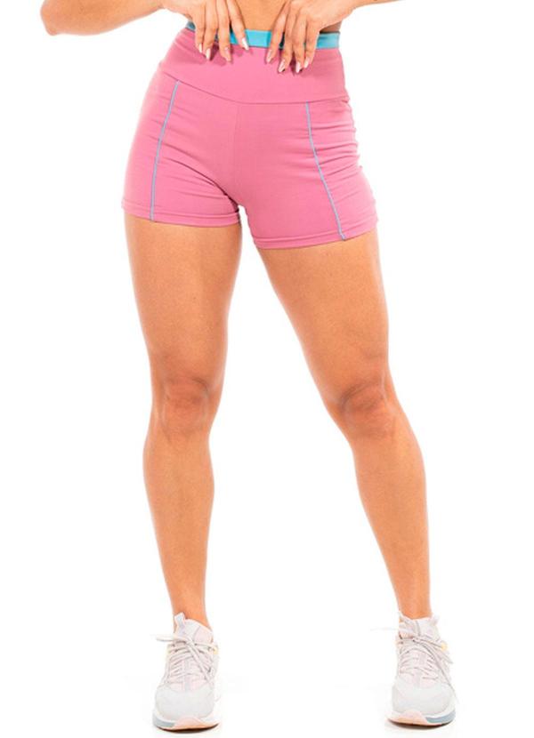 Short Feminino Fitness Rosa