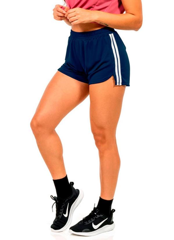 Short Leve Feminina Azul