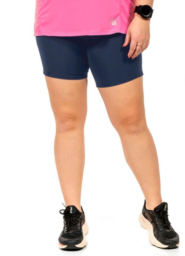 Short Power Feminina Cinza