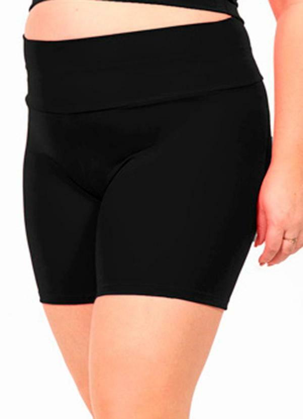 Short Power Feminina Preto