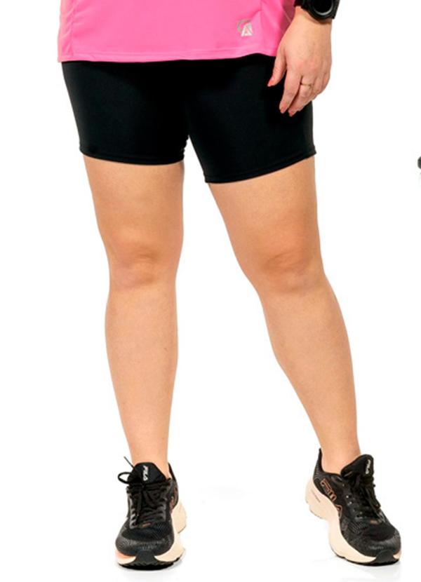 Short Power Feminina Preto