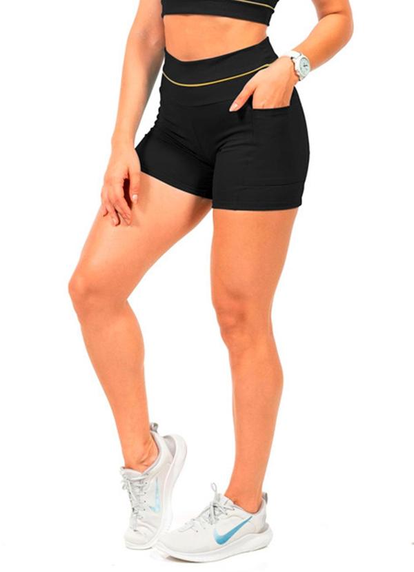 Short Suplex Feminina Preto