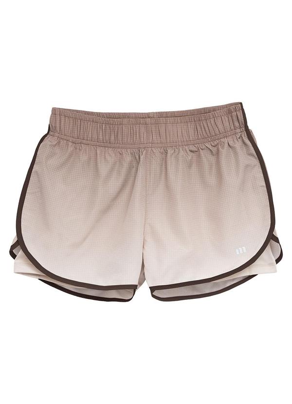 Shorts Duplo Active Taupe