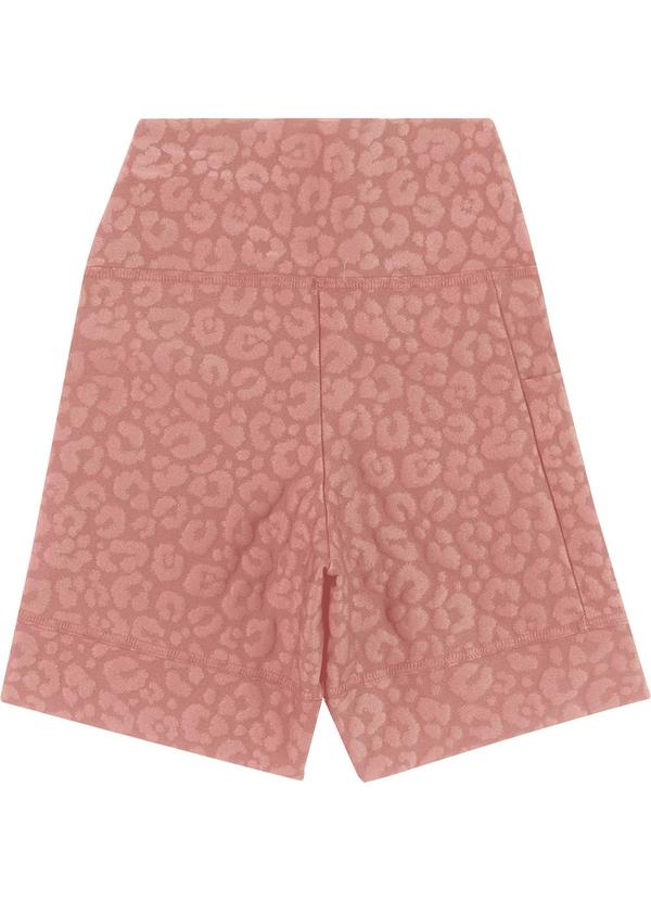 Shorts Justo Malha Uv Rosê