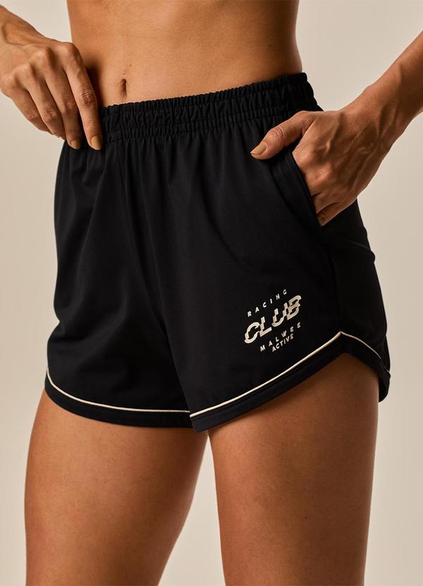 Shorts Runner Dry Fit Active Preto