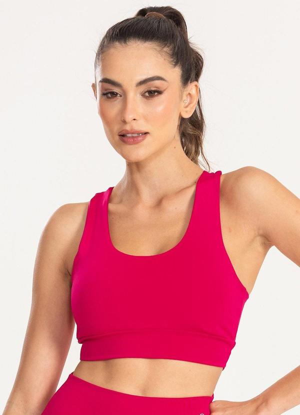 Top Fitness Fit-Tech Feminino Curve Pink