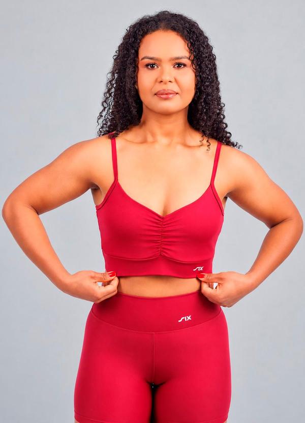 Top Franzido Fitness Rouge