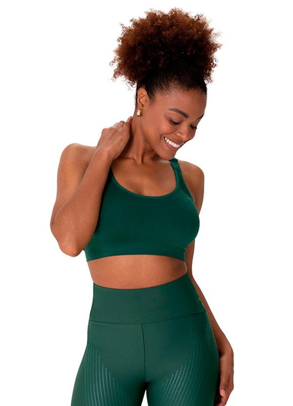 Top Nadador Ajustável Seamless Active Verde