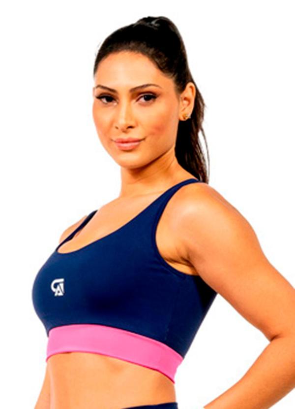 Top Power Feminino Azul